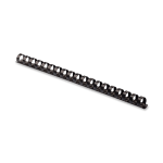 thumbnail image 2 of Fellowes Plastic Comb Bindings – 1/2" Diameter, 90 Sheet Capacity, Black (100-Pack) 2 of 4