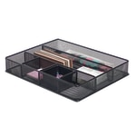 Rubbermaid Director Plastic 7 Compartment Storage Drawer Organizer Tray 2  616 16 x 12 Black - Office Depot