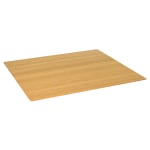 Realspace Bamboo Chair Mat 36 W x 48 D 316 Thick Natural - Office