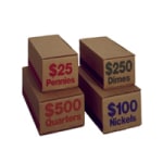 PM Company Coin Boxes Pennies 2500