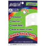 ArtSkills Adhesive Sticky Dots Clear Pack