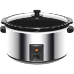 West Bend 5 Quart Oblong Slow Cooker Red - Office Depot