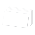 STAPLES ADVANTAGE Staples Blank 3 x 5 Index Cards, White, 500