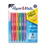 Paper Mate® Clearpoint® Color Lead Mechanical Pencils, 0.7mm, Assorted Colors, Pack Of 6