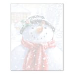 Great Papers Snowman Face Letterhead 80