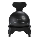Gaiam Classic Balance Ball&reg; Chair, Black