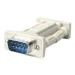 StarTech.com DB9 RS232 Serial Null Modem Adapter MM Cost effective way ...