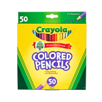 Crayola 68-4036 Long Barrel Colored Woodcase Pencils, 3.3 mm, 36 Assorted  Colors/Set 