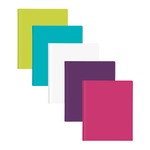 Office Depot Brand 2 Pocket Poly Portfolios With Subject Labels Letter ...