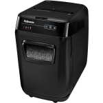 Fellowes AutoMax 600M Auto Feed Micro Cut 600 Sheet Shredder Black