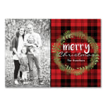 Custom Photo Holiday Cards With Envelopes 7 x 5 Happy New Year Box Of 25  Cards - Office Depot