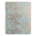 Russell & Hazel Spiral Bookcloth Notebook, A5, Pink