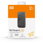 WD My Passport Go Portable SSD 500GB BlackBlue - Office Depot