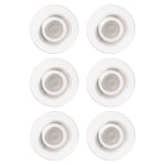 Quartet Glass Magnets Large 6 Pack Clear - Office Depot