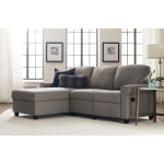 Serta Copenhagen Reclining Sectional With Storage Chaise Right ...
