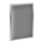 Azar Displays Aluminum Vertical Horizontal Snap Frame 5 x 7 Silver 10 ...