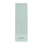 PaperCloud Time Card Rack 50 Pockets