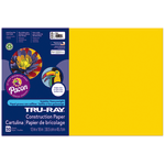 TRU-RAY® CONSTRUCTION PAPER 9 X 12 YELLOW COLOR, 50 SHEET - Multi access  office