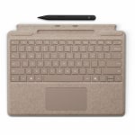 Microsoft Surface Pro Keyboard with Pen Storage Platinum Notebook