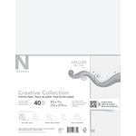 Neenah Creative Collection Metallic Specialty Card Stock Letter Size 8 12 x  11 White Gold Pack Of 50 Sheets - Office Depot