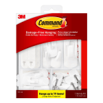 Command Variety Pack Utility and Wire Hooks Picture Hanging Strips 1 ...