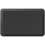 GelPro Newlife Designer Leather Grain Truffle 20 in. x 48 in. Anti-Fatigue Comfort Kitchen Mat