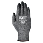 HyFlex Foam Gray Gloves Medium BlackGray