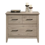 Sauder&reg; Summit Station 33-3/4&quot;W x 23-7/16&quot;D Lateral 1-Drawer File Cabinet, Laurel Oak