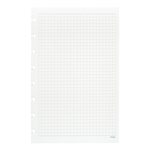 TUL Discbound Notebook Refill Pages, Assorted Ruling, Mini size, 60 Sheets, White