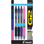 Sharpie S Gel Pens Medium Point 0.7 mm BlackBlue Barrel Blue Ink Pack Of 12  Pens - Office Depot