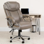 Serta Works Mid Back Office Chair With Back In Motion Technology Fabric  Dark GraySilver - Office Depot