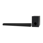 iLive Bluetooth&reg; Sound Bar With Wireless Subwoofer, Black