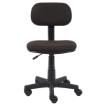 Boss Office Products Fabric Deluxe Posture Task Chair With Loop Arms  BlueBlack - Office Depot