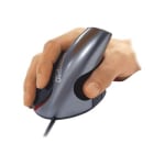 Wow Pen Joy II Vertical Ergonomic Optical Mouse Black - Office Depot