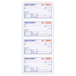 Adams Carbonless 2 Part MoneyRent Receipt Book 5 14 x 11 Book Of 200 ...