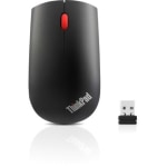 Lenovo ThinkPad Bluetooth Silent Mouse Optical Wireless Bluetooth Black  2400 dpi Scroll Wheel 3 Buttons - Office Depot