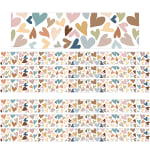 Teacher Created Resources Modern Farmhouse White Herringbone Straight Border Trim - TCR8514