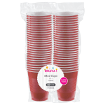 Hefty Pink Disposable Party On Plastic Cups, 18 oz, 50 Count 