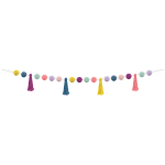 Oh Happy Day Pom-Poms and Tassels Garland [TCR9093]