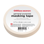 Highland Economy Masking Tape, 1.42 x 60 Yards, 3 Core, Tan