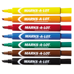 Avery Marks A Lot Permanent Markers Chisel Tip Large Desk Style