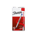 HE486908 - Sharpie Permanent Marker Black - Fine Tip - Pack of 12