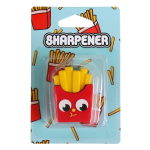 Office Depot&reg; Brand Fun Shaped 1-Hole Manual Pencil Sharpener, French Fries