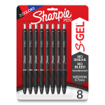 SHARPIE® S-Gel Fashion Barrel Gel Pens, Medium Point, 0.7 mm, Assorted  Barrel, Assorted Ink, Pack Of 12 Pens