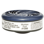 Moldex 7200 Acid GasVapor Cartridge White