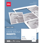 Office Depot Brand Plastic Badge Holders 3 12 x 2 38 Horizontal Pack Of 12  - Office Depot