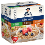 Quaker Oatmeal Flavor Variety Pack Box