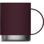Ello Jane Ceramic Travel Mug with Spill-Resistant Slider Lid, Grey, 18 oz