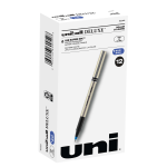 uni ball Deluxe Rollerball Pens Fine Point 0.7 mm Gold Barrel Blue Ink ...