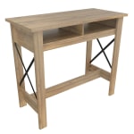 Inval Multipurpose Pub/Home Office Table, 41-5/16&quot;H x 47-1/4&quot;W x 21-13/16&quot;D, Amaretto